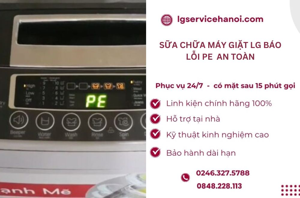 LG Service – Trung tâm bảo hành và sửa chữa máy giặt LG chính hãng cho bạn