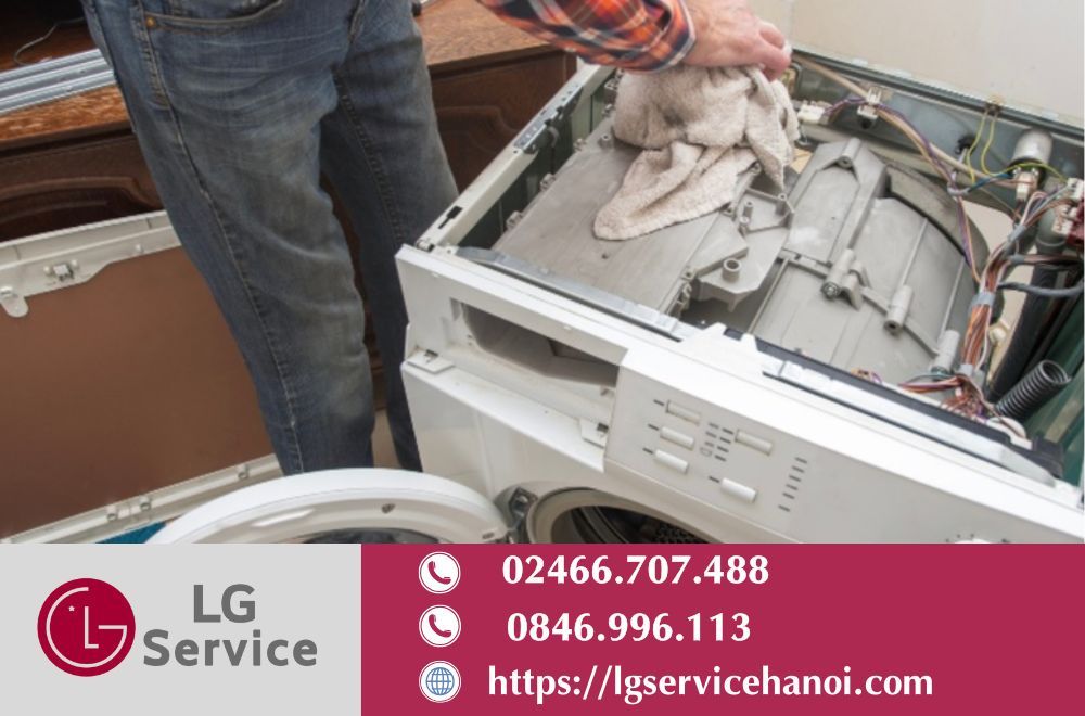 Gọi thợ sửa máy giặt LG chuyên nghiệp kiểm tra, xử lý