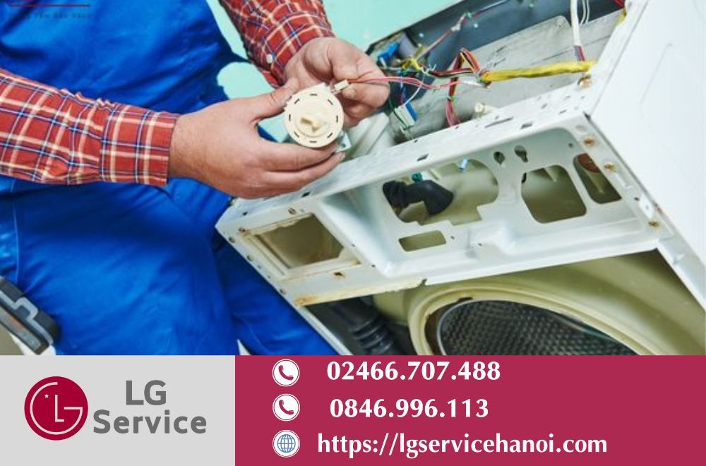 Mạch điều khiển máy giặt LG bị lỗi dẫn đến không khởi động