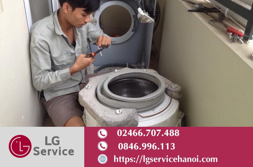 Khi nào nên gọi thợ sửa máy giặt LG không xả nước