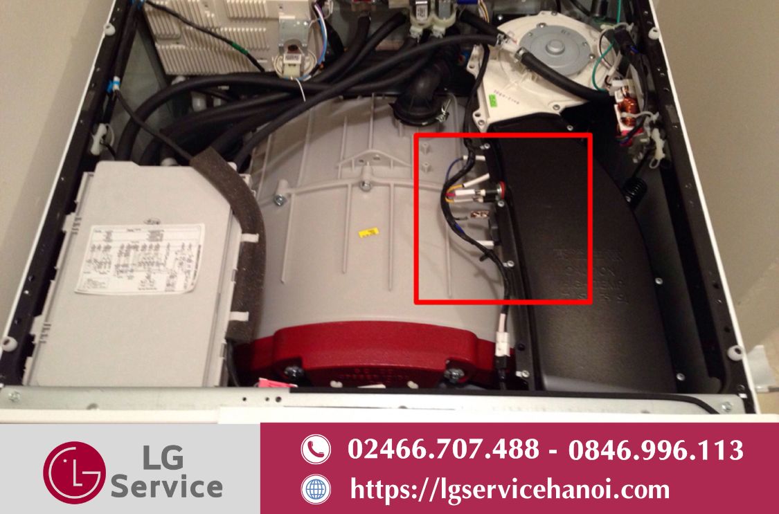 Các dấu hiệu cho thấy máy sấy LG bị lỗi bo mạch