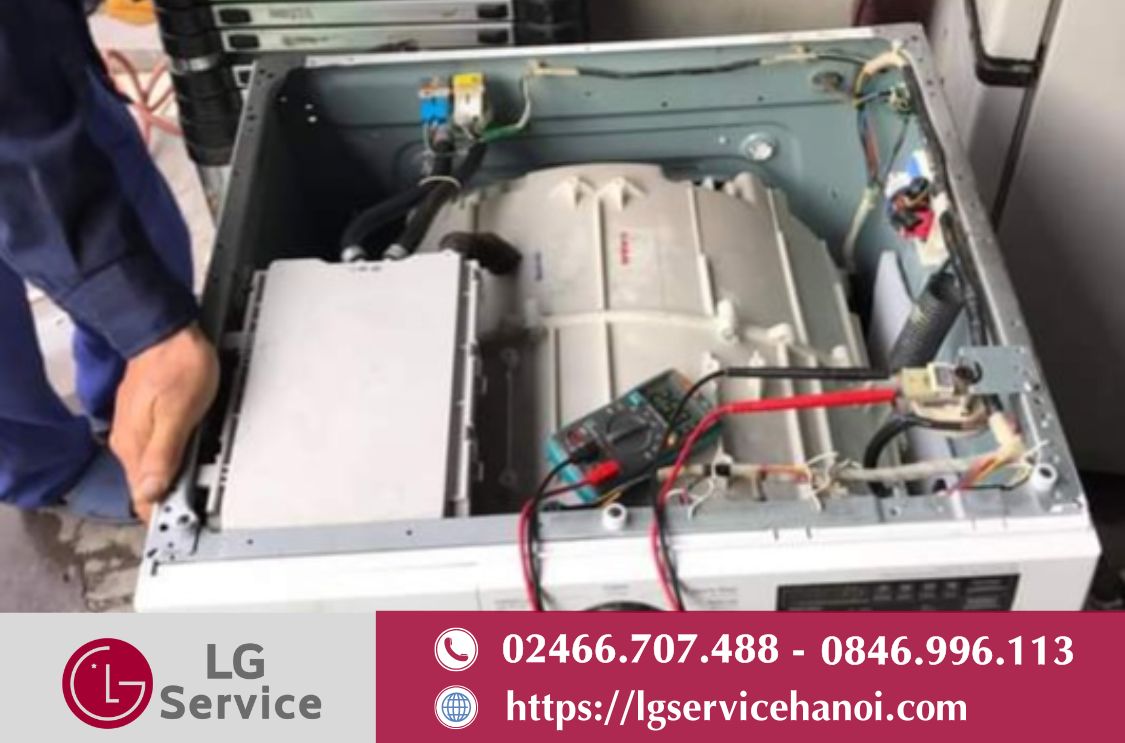 Hướng dẫn chi tiết cách xử lý máy giặt LG bị lỗi bo mạch