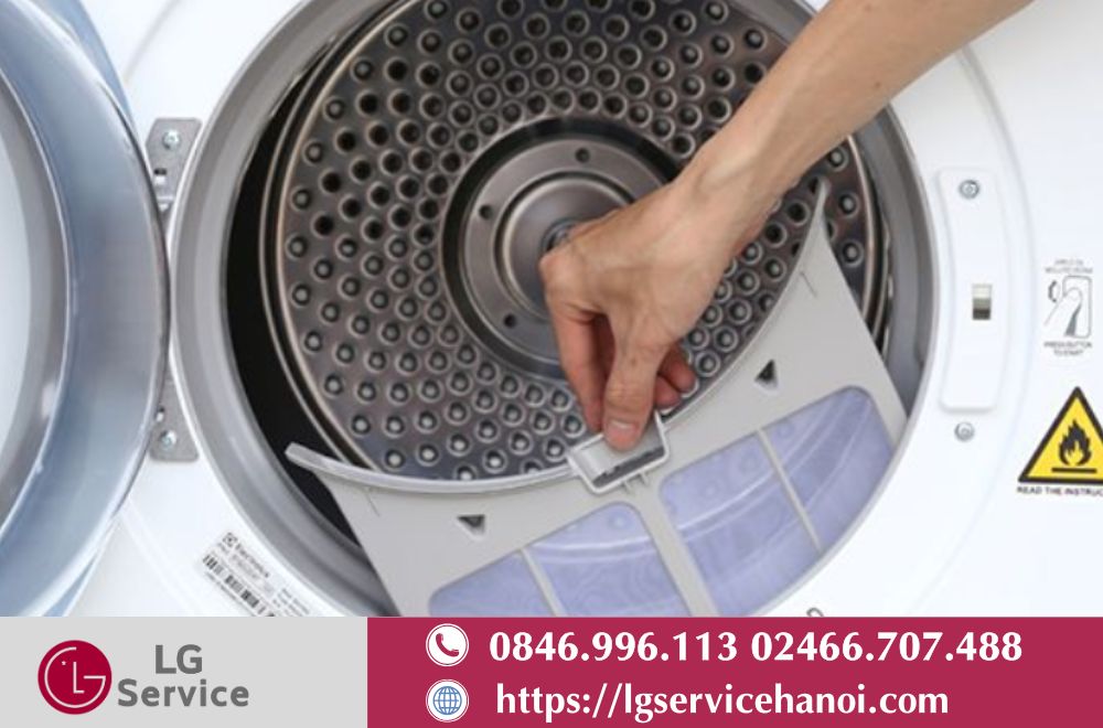 Bạn nên thường xuyên vệ sinh và bảo dưỡng định kỳ cho máy sấy LG