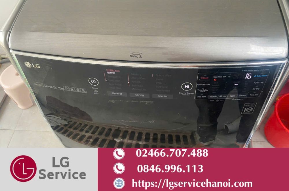 Máy sấy bị quá tải mạch dẫn tới bị mất nguồn