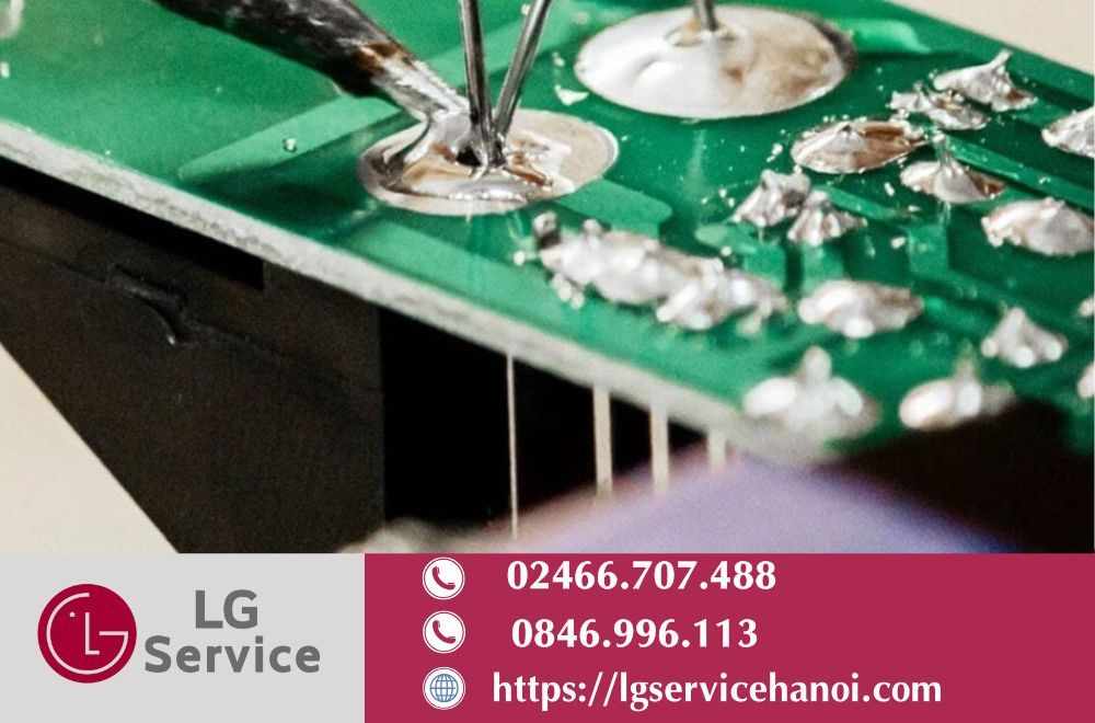 Sửa chữa bo mạch máy sấy LG