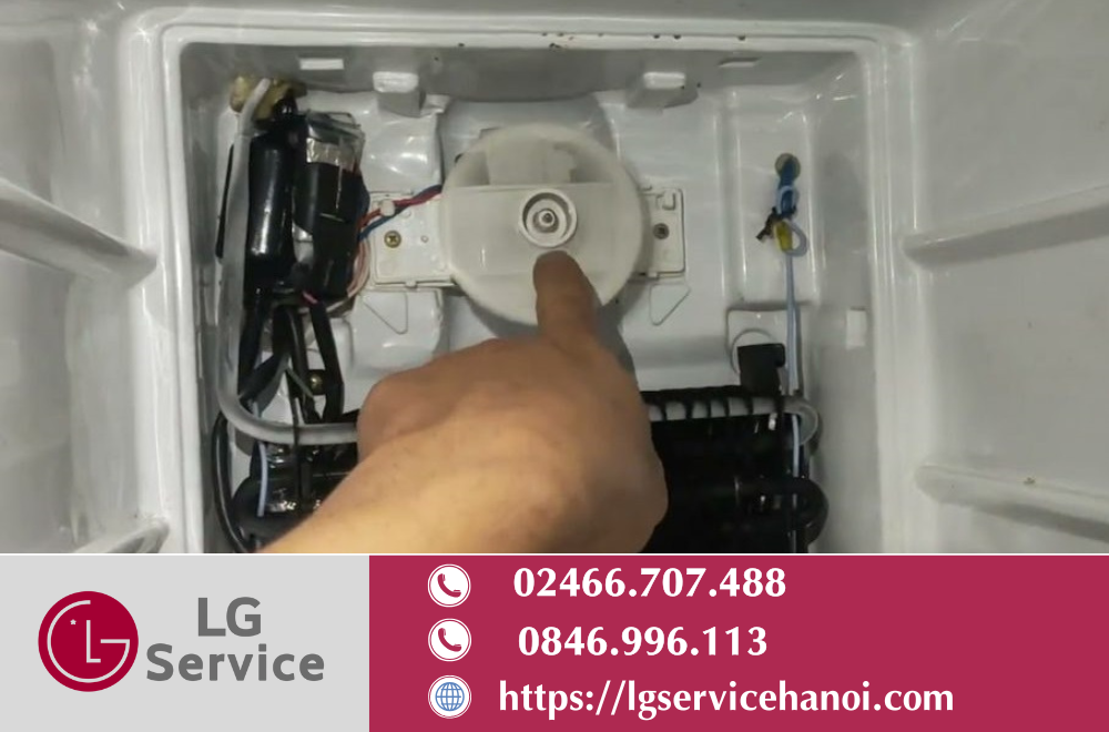 Mã lỗi Er IF hoặc Er 1F lỗi quạt làm đá