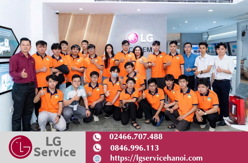 Đội ngũ KTV của LG Service với chuyên môn cao được đào tạo bài bản, chuyên nghiệp