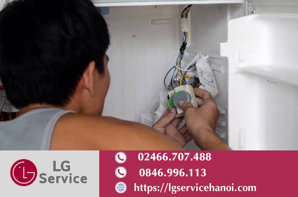 Cách khắc phục tủ lạnh LG báo lỗi nháy đèn