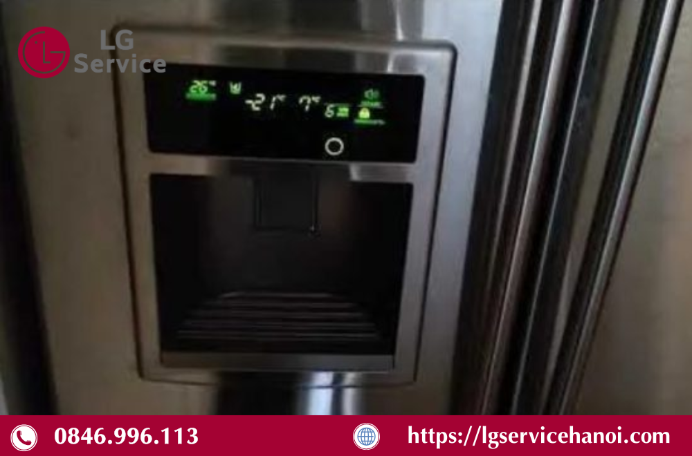 Tủ lạnh LG nháy đèn 7 lần là báo hiệu rằng đang có sự cố xảy ra