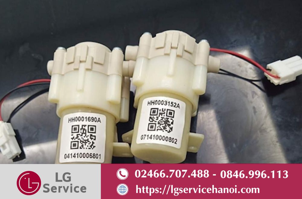 Máy bơm nước tủ lạnh đã ngưng hoạt động