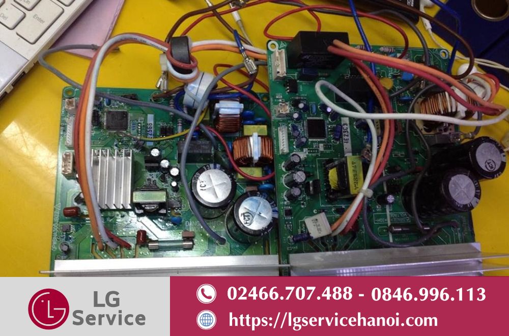Bo mạch tủ lạnh bị hỏng