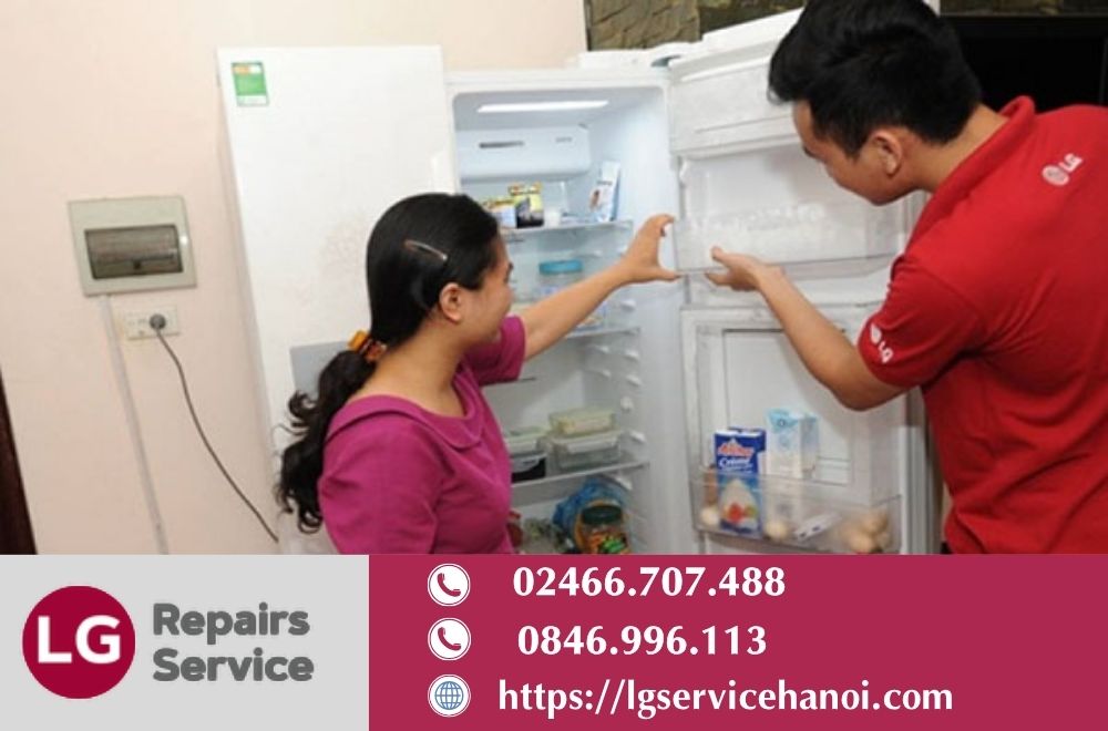 Quy trình sửa tủ lạnh LG chuyên nghiệp