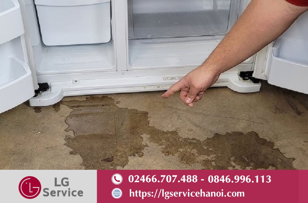 Tủ lạnh LG rò rỉ nước