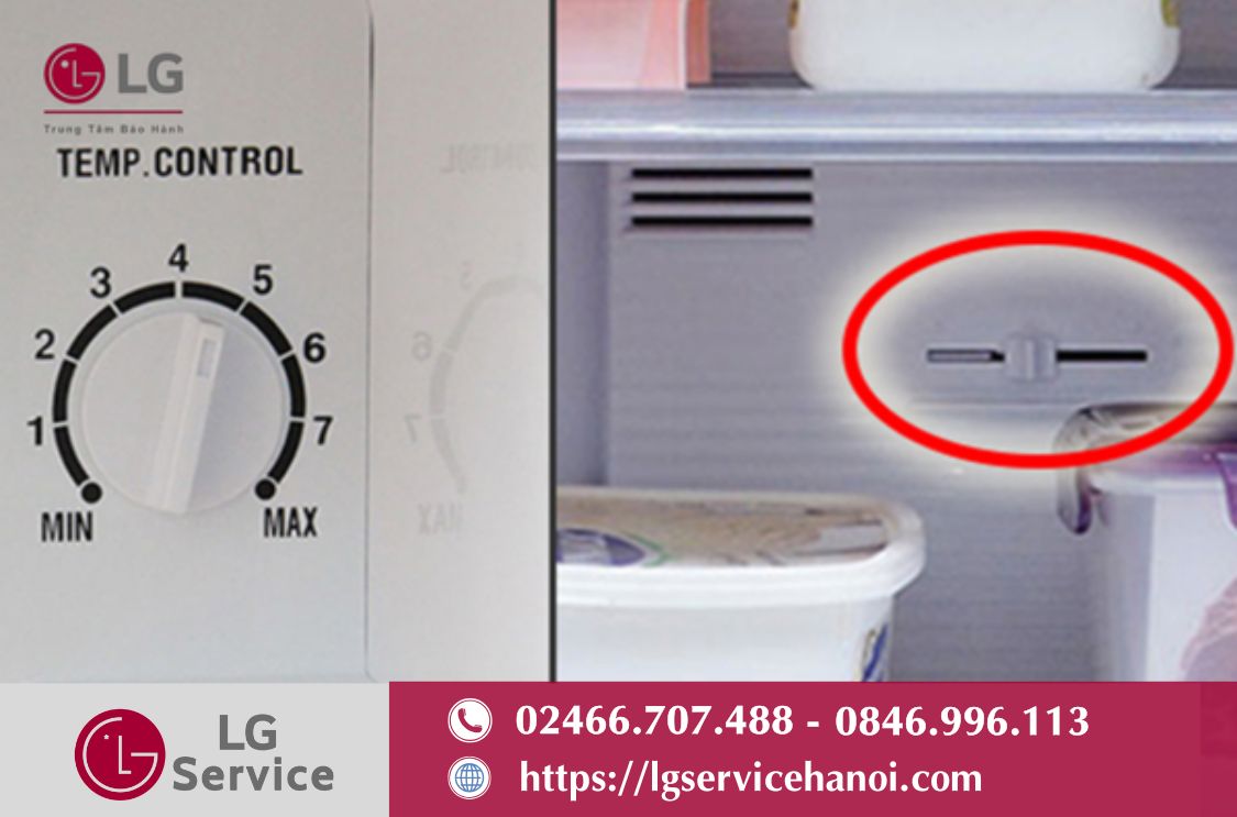 Ngăn mát tủ lạnh LG không lạnh hoặc lạnh yếu