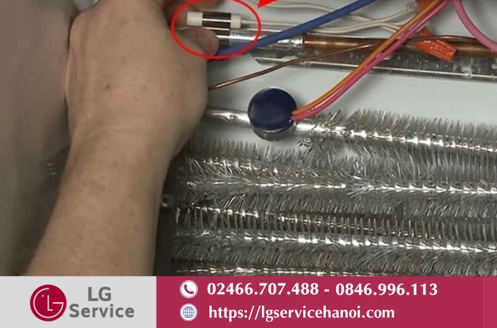 Một số lỗi thường xuất hiện trên cảm biến tủ lạnh LG