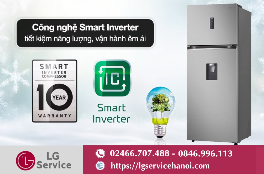 Các dòng tủ lạnh LG Inverter là lựa chọn kinh tế hơn về lâu dài, phù hợp với các gia đình
