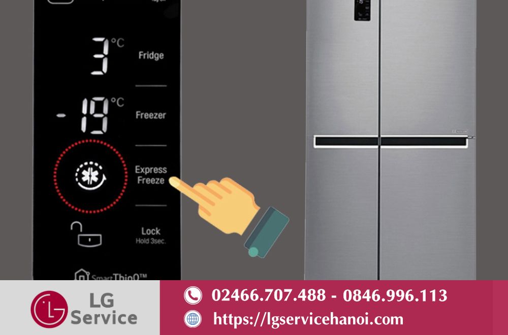  Sử dụng chức năng làm đá nhanh khi cần thiết