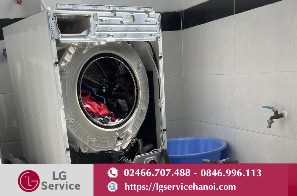 Các lỗi thường gặp trên máy giặt LG