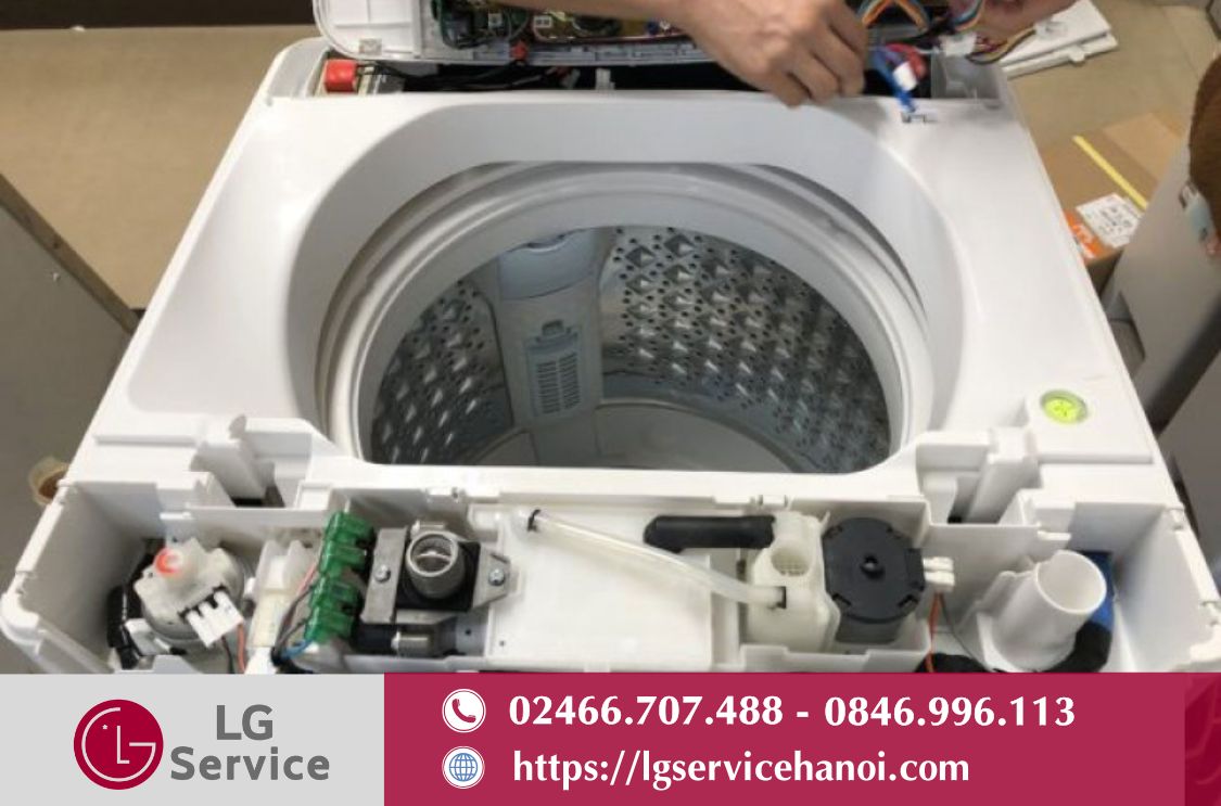 Các lỗi thường gặp ở máy giặt LG