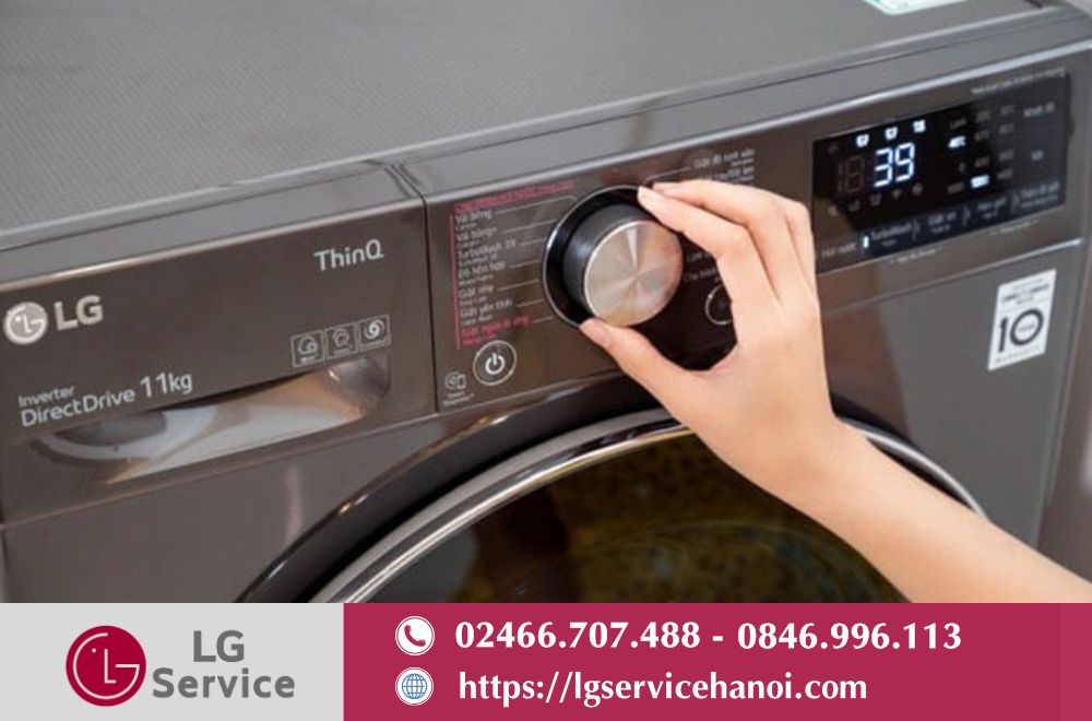 Các dấu hiệu nhận biết máy giặt LG cần được sửa