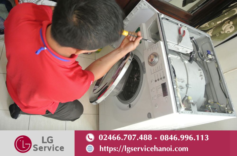 Quy trình sửa máy giặt LG tại Lâm Đồng đúng chuẩn