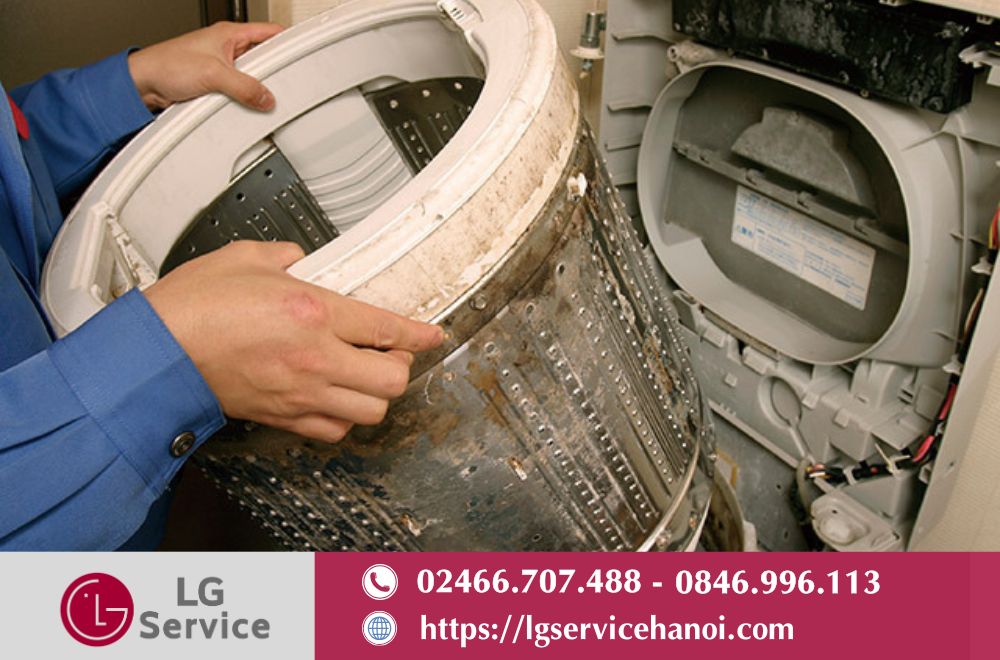 Quy trình sửa máy giặt LG tại Nghệ An đúng chuẩn