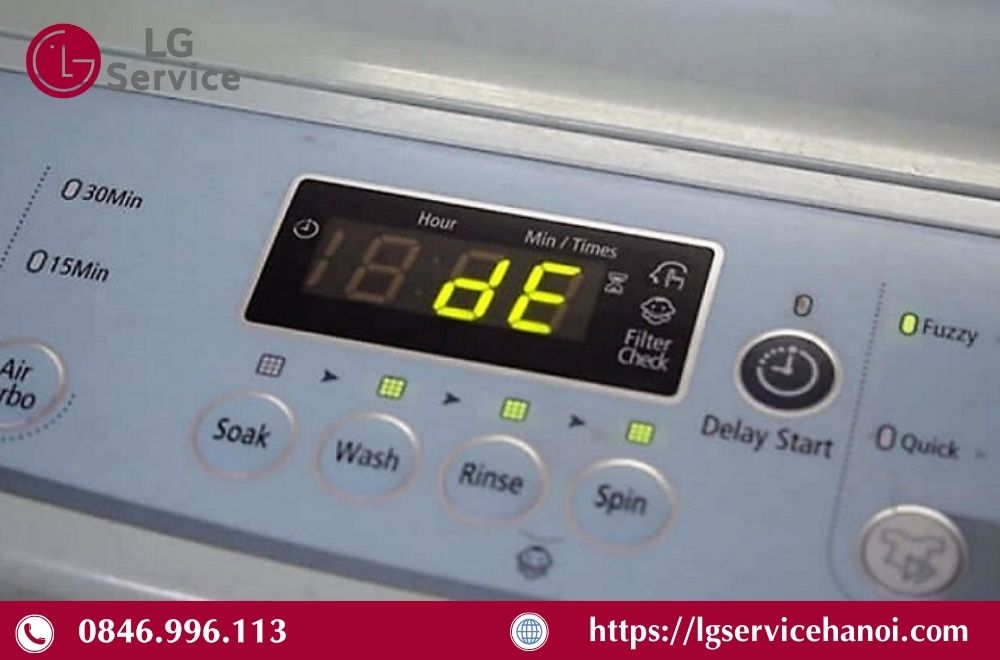 Bảng mã lỗi máy giặt LG thường gặp