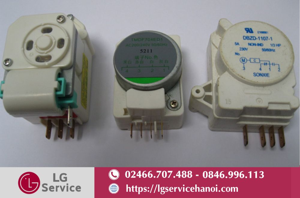 Timer tủ lạnh LG giữ vai trò điều phối và kiểm soát toàn bộ chu trình vận hành của tủ lạnh