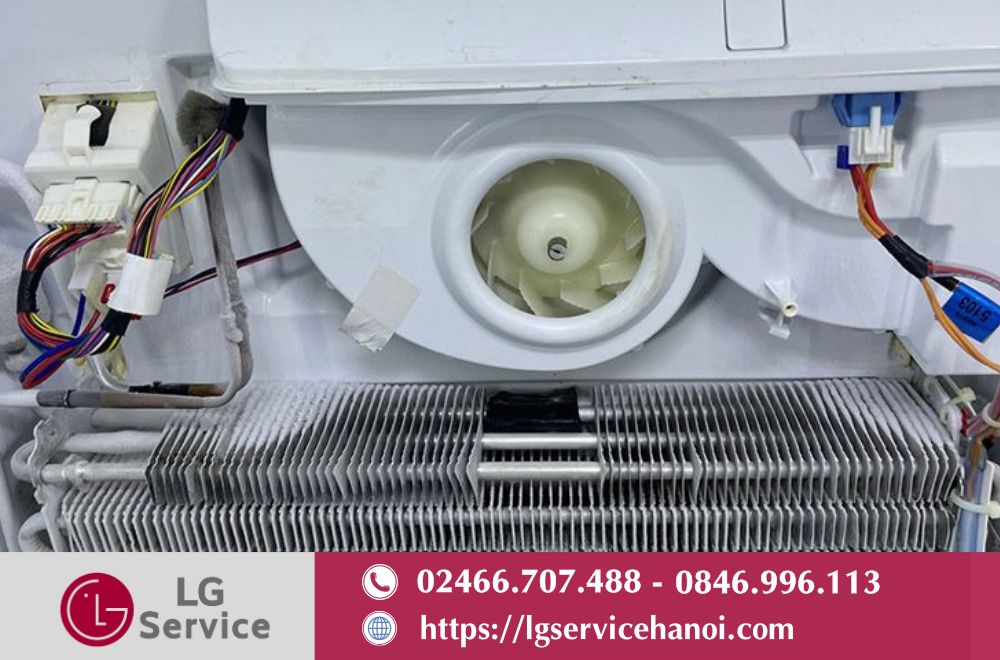 Hỏng board mạch điều khiển khiến tủ lạnh không lạnh ngăn mát